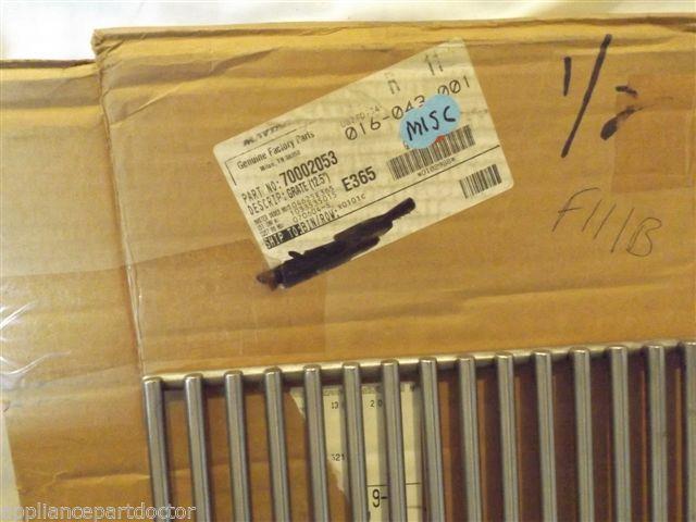 JENN AIR DYNASTY GRILL 70002053 Grate (12.5``) NEW IN BOX JENN AIR DYNASTY GRILL 70002053 Grate (12.5``) NEW IN BOX